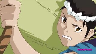 Horny Maid Fuck In The Woods UNCENSORED Hentai