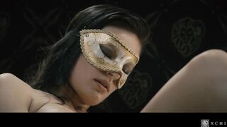 Sexual fantasy with a kinky masked girl