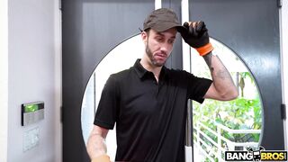 Spying on this busty pornstar worked out