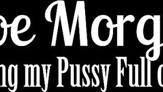 Creampied pussy tease