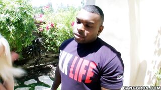 White this girl Anikka Albrite loves big black dick