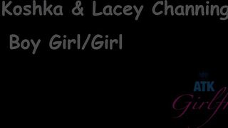 In Hotel Room With Two Amazing Girls - Lacy Channing