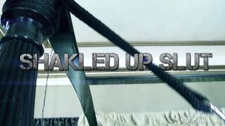 Shackled Up Slut Gets Pounded - Savannah Stern