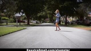 Teen fucks Step-Bro in Movie Theatre