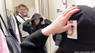 We were almost caught fucking in a public place...