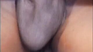 Pretty face babe enjoys nice fucking and then a warm facial