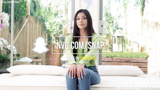 Beautiful Latina is willing to fuck someone to get a job