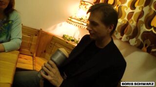 BORIS SCHWARZ: Swiss Granny eager to get a young cock for her holes