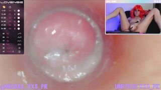 xxs_pie - Kinky Leeloo masturbates using a vibrator and endoscope and gets a very wet orgasm
