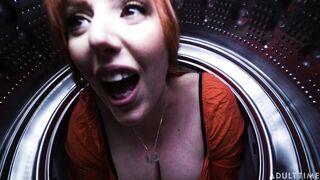 Mom's stuck in the washer again