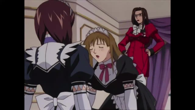 The New Maid Applies For A Job At The Mansion And The Yuri Drama Ends With A Double Climax