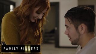 Family Sinners - Curvy Stepmom Lauren Phillips Enjoys Her Stepson's Dick While Her Husband At Work