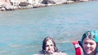 Follando en un yate público, ???? náufragos ????️ full vídeo 14 min en Onlyfans/Brendibu01