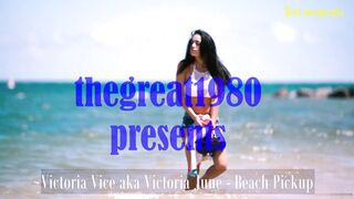 Victoria June Fucking In The Beach