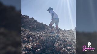 Public Sex - We hiked a volcano and he erupted in my mouth - Sammmnextdoor Date Night #13