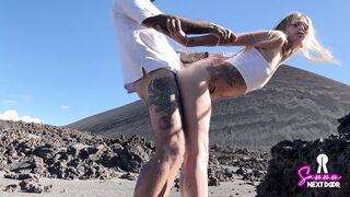 Public Sex - We hiked a volcano and he erupted in my mouth - Sammmnextdoor Date Night #13