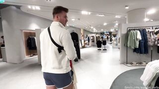 We love shopping and we love risky sex in the fitting room...we were almost caught..