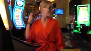 Sexy Amateur Milf Picks Up At The Casino, Fucks Him And Leaves
