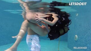 Romanian Beauty Blanche Fucked Good By Diving Instructor By The Pool - LETSDOEIT