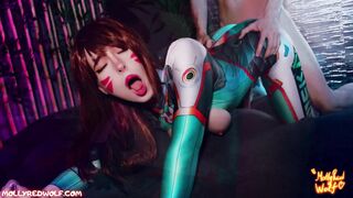 NERF This! Dva gets triple damage - MollyRedWolf