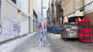 Halloween Cosplay / Star Trek’s La’an Noonie-Singh gets cum in ass, pussy & f...
