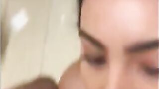 Cute BBW Sucks Dick