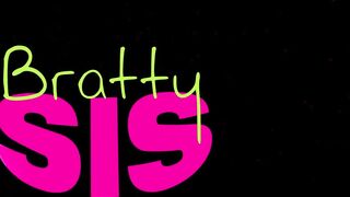 Stepsis Angel Gostosa asks, "Hang out with your Bros or Fuck your Stepsister ...
