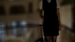 STARS-006 Honjo Suzu (中文字幕)在豪華酒店房間裡 把美女空姐 順從調教 本庄鈴 - Suzu Honjo