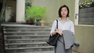 Japanese Married Wife Cheating Business Trip - TSUBAKI KATO