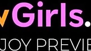 Hot lesbian couple Nancy A and Alissa Foxy having the time of their lives