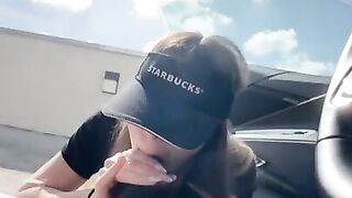 Starbucks Girl Izzy Earns Her Tip