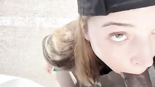Starbucks Girl Izzy Earns Her Tip