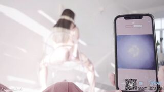 After anal creampie, insert a camera into the anal and observe it.????