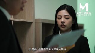 Model Media Asia-Two News Anchors' Blowjob