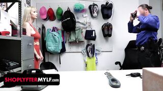 Shoplyfter Mylf - Big Titted Cougar Thief Complies With Lp Officer Demands To Get Out Of Trouble