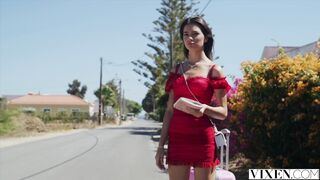 Sheltered Eva Ditches Fiance for Passionate Adventure