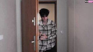 Bumped into her stepbrother in a video chat room and cum on him (Episode 1) - pinkloving ????