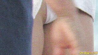 Hot Big Boobs Topless Amateur Teens Bikini Beach Voyeur