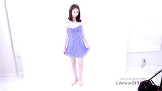 Straight Brunette seduced by Lesbian Stylist