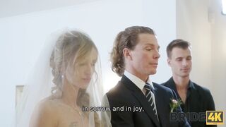BRIDE4K. Wedding guests are shocked with a XXX video of the gorgeous bride