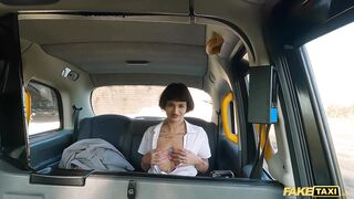 Fake Taxi Super Sexy French Student Seduces Taxi Driver for a Free Ride