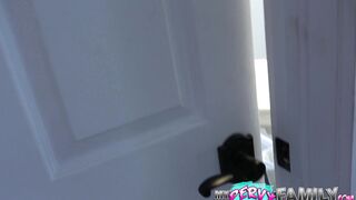 Skinny Asian Teen Trains Stepdaddy