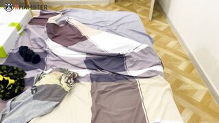 Vaginal gift of fate – STEPMOM stuck under the bed