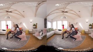 Lesbian Pussy Fucking Program VR Porn