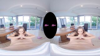Busty Teen Babe Stacy Cruz Offers Her Pussy For Breakfast