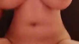 Large Tits Bounce as MILF Dildoes herself