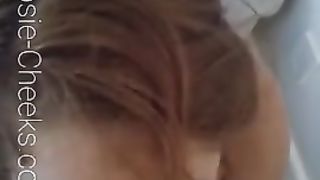 Submissive Girlfriend Facial