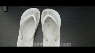 Be a useful Submissive for Ebony Foot Fetish, Sandal Fetish, Shoe Worship,