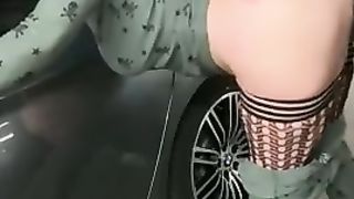 CREAMPIED in Public Parking Lot!!!