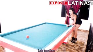 MARIANA MARTIX PLAYS POOL